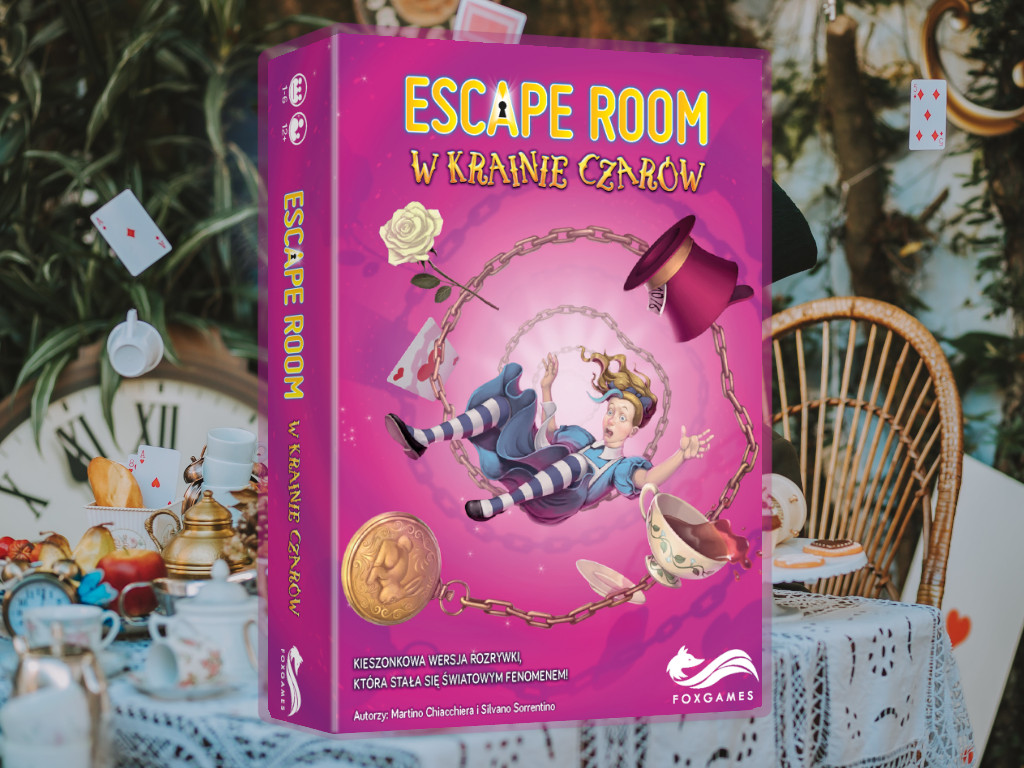 Recenzja: Escape Room: W Krainie Czarów - Chiacchiera Martino, Sorrentino Silvano
