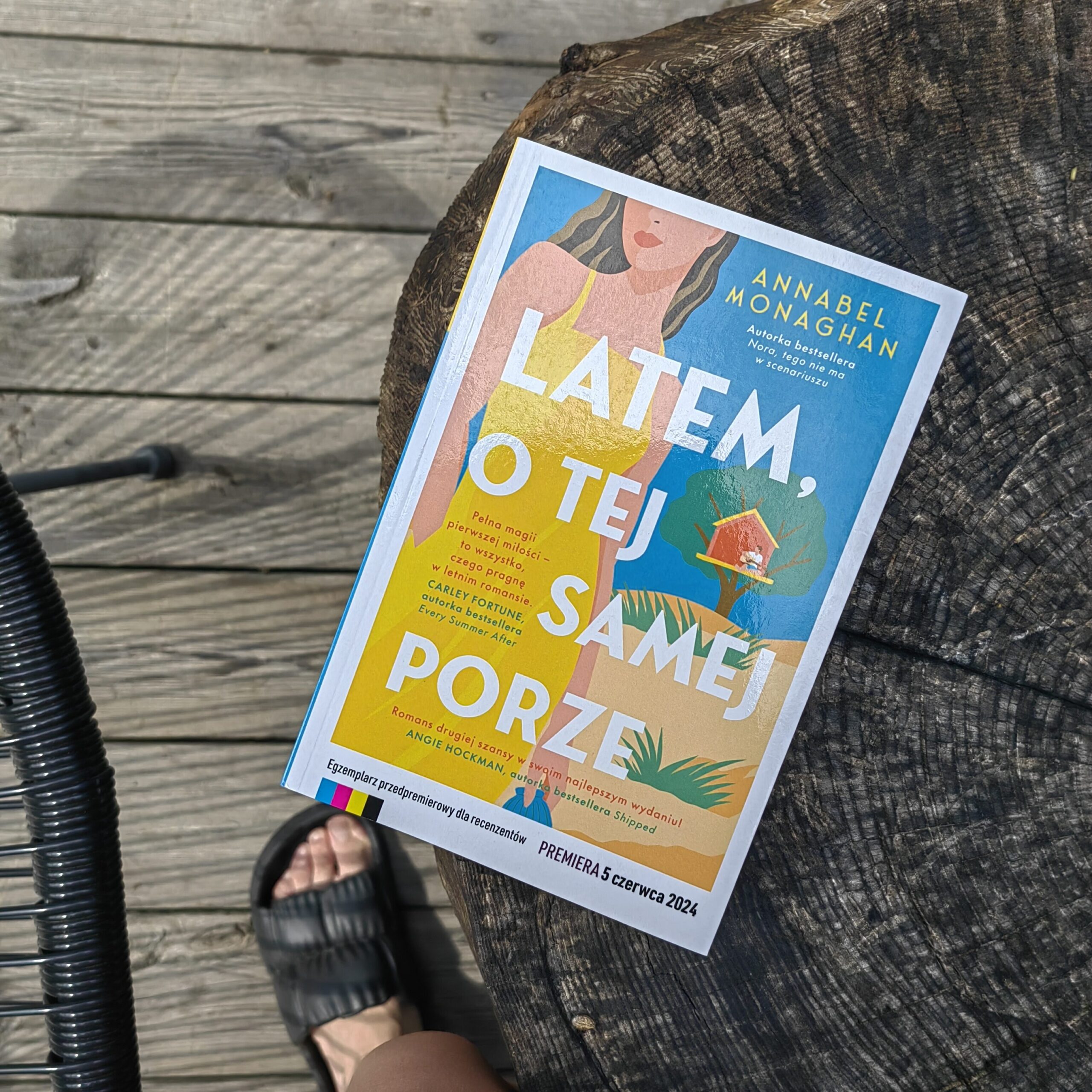 Recenzja: Latem o tej samej porze - Annabel Monaghan